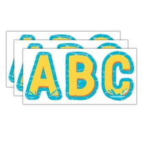 Eureka Seas the Day Deco Letters, 182 Per Pack, 3 Packs