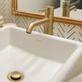thumbnail image 2 of Lulani St. Lucia 1-Handle Single Hole Vessel Height Bathroom Faucet with Drain Assembly - Champagne Gold, 2 of 7