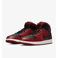 thumbnail image 2 of Ni - ke Air Jordan 1 Mid Shoes Gym Red Black White 554724-660 Men's Size 10 New, 2 of 5
