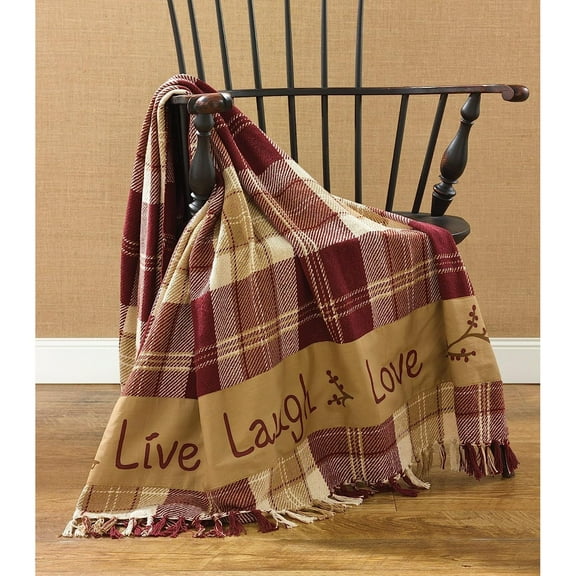 Bilot Live Laugh Love Throw