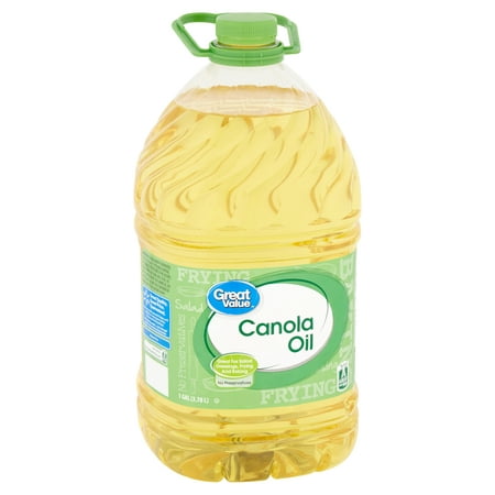 Great Value Canola Oil, 1 gal (Best Vegetable Oil For Frying)