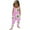 Pink, variant on Utoimkio Baby Cute Summer Jumpsuits for Girls Kids Backless Harem Strap Romper Jumpsuit Toddler Pants Size 1-6Y