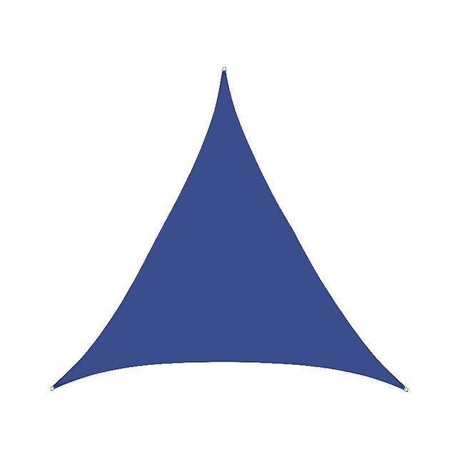 300 X 300 X 300 Cm, Bleu Azur Voile D'ombragetriangle Isocle, Hydrofuge, Brise-soleil Pour Terrasse Jardin Balcon, Tissu Poliéster