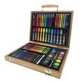 thumbnail image 6 of Art 101 Multifunctional Beginner Art Set in Colorable Wood Case with 78 Pieces for Children, 6 of 9