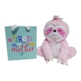 thumbnail image 2 of Way to Celebrate Mother's Day Plush Sloth In Bag, 9inch, 2 of 5