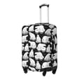 thumbnail image 2 of Salouo Cute Cartoon Polar Bear Pattern Travel Dust-proof Suitcase Cover, Softside Suitcase Protector Luggage Cover Protector for 18-32inch ,Not Included Suitcase, 2 of 8