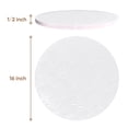 thumbnail image 4 of Tablas para tartas Cakebon, 16 pulgadas, resistentes y 1,27 cm de grosor, color blanco, paquete de 3, 4 of 8
