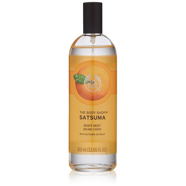 The Body Shop Satsuma Body Mist, ParabenFree Body Spray, 3.3 Fl. Oz