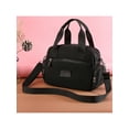 thumbnail image 5 of Frontwalk Women Handbags Large Capacity Crossbody Bags Adjustable Strap Portable Shoulder Bag Zipper Ladies Black, 5 of 6