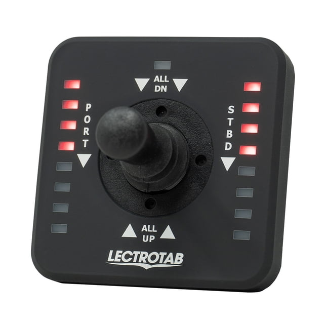Joystick LED Trim Tab Control Lectrotab