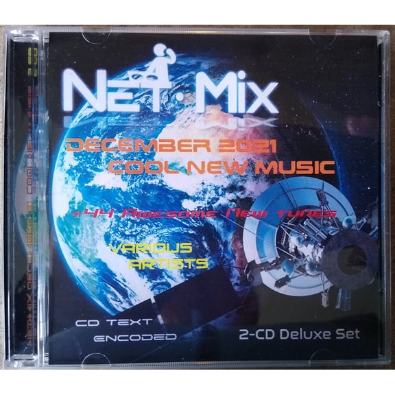 Net-Mix December 2021 Cool New Music 2-CD Deluxe Set Various Artists
