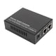 thumbnail image 2 of Transceptor de fibra Plug and Play Convertidor de medios de fibra SFP a RJ45 de hasta 120 km con indicadores LED Enchufe de Reino Unido de 100 a 240 V, 2 of 5