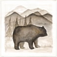 thumbnail image 3 of Shamp, Cindy 15x15 Black Modern Framed Museum Art Print Titled - Bear, 3 of 5