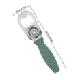 thumbnail image 2 of unbranded Abrebotellas Multifuncional En Acero Inoxidable Verde Ideal Para Hogar Bares Y Restaurantes, 2 of 7