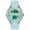 Blue, variant on Findtime Ladies Sport Digital Watches Wrist Watch for Women with Waterproof Dual Time Date Luminous Back Light Week Alarm Stopwatch Count Down White Black Blue Green