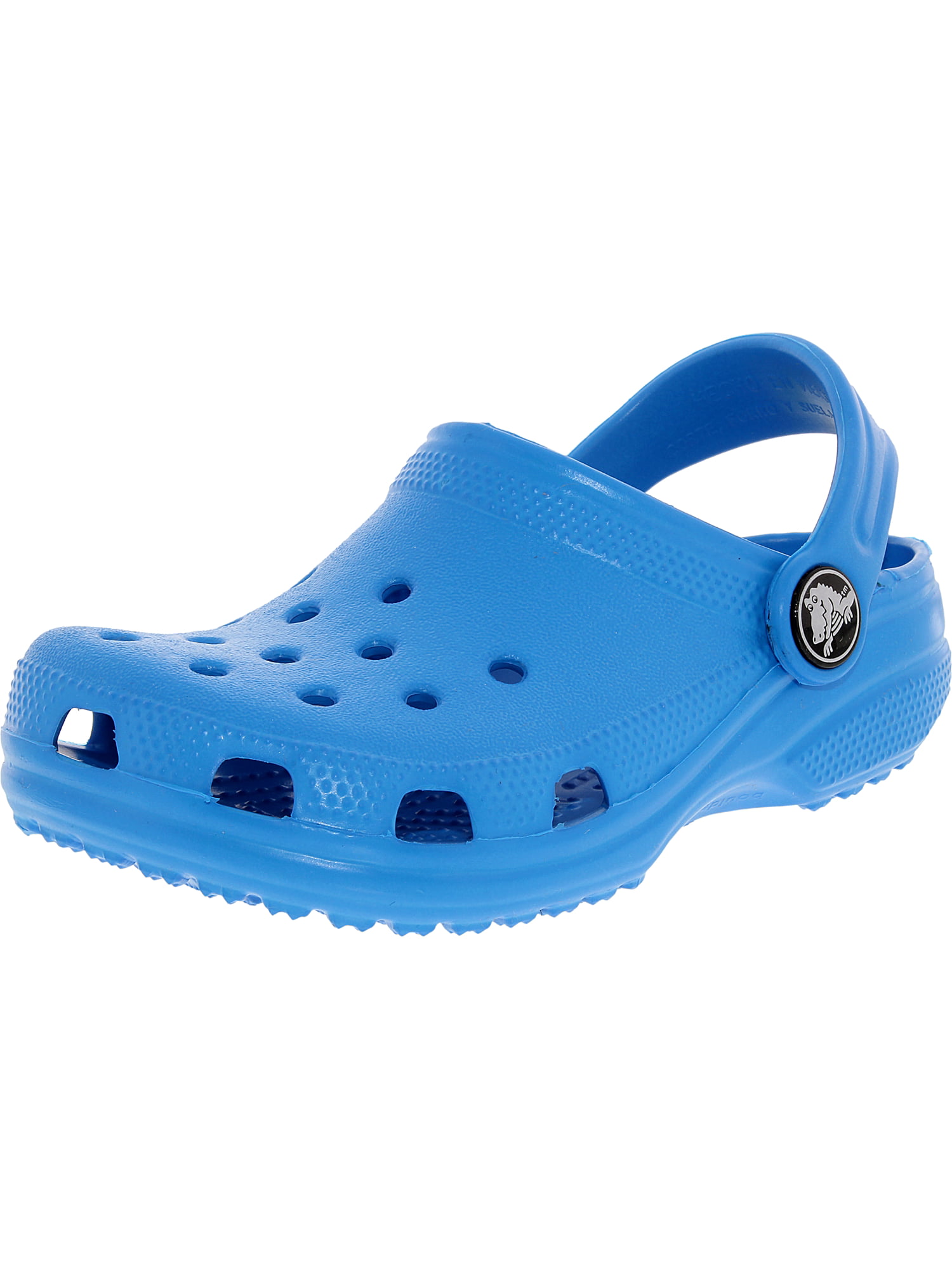 Crocs Girl's Kids Classic Ocean Ankle-High Rubber Flat Shoe - 6M ...