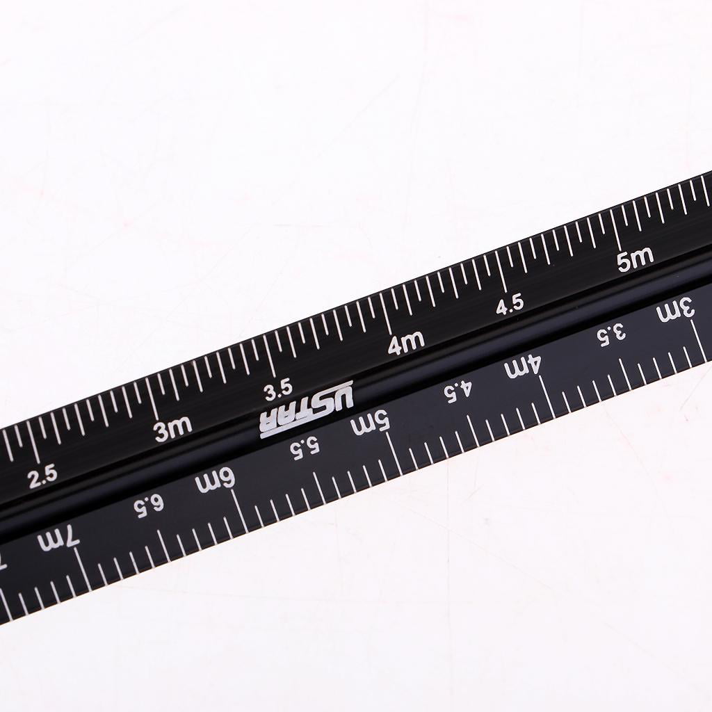 17cm UA-90038 Model Triangular Scale Ruler for1/12 1/24 /1/32 1/35 1/48 1/72 