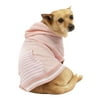 Vibrant Life Polyester Striped Dog and Cat Hoodie, Pink, S