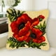 thumbnail image 2 of Kit de bordado con gancho y pestillo con patrón de flores para fundas de almohada y cojines DIY Flor 7, 2 of 9