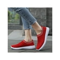 thumbnail image 6 of Eloshman Lady Lightweight Flat Sock Shoes Athletic Breathable Mesh Round Toe Sneakers, 6 of 8