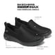 thumbnail image 2 of Zapatillas Skechers Go Walk Joy para Mujer, Negras, Talle 38 Estrechas, 2 of 7
