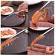 thumbnail image 5 of Pelador ecuestre de acero inoxidable, camarones, pesca, camarones, langosta, pelador, cocina, utensilios para marisco, 5 of 5