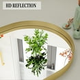 thumbnail image 3 of BEAUTYPEAK Deep Frame Set Arched Bathroom Mirror with Rounded Corners 24"x 36", Gold, 3 of 3