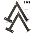 thumbnail image 1 of MYG 2pcs Metal Lid Support Hinges Stay Antique Bronze Iron decor hinge Box Furniture, 1 of 6