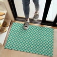 thumbnail image 2 of Green Daisy Flower Floral Pattern Door Rugs,Washable Non Slip Door Mats Indoor,Decorative Door Mats,Entry Mat Indoor for Entrance,Bedroom,Kitchen,Bathroom,20"x32", 2 of 6