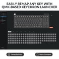 thumbnail image 3 of Teclado mecánico Keychron Q3 Max inalámbrico TKL RGB, 3 of 9
