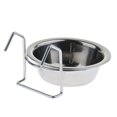 thumbnail image 1 of 4xBird Parrot Taza Colgante de Acero Inoxidable Tazón de Alimentación para Alimentos Accesorios para Jaulas Sunnimix Comedero para loros y pájaros para mascotas, 1 of 8