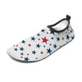 thumbnail image 2 of American Flag Star Pattern Water Shoes Beach Slip-on Shoes for Men Women Swim Pool Yoga Surfing Sneakers Quick-Dry Sports Barefoot Shoes, 2 of 5