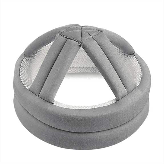 New Arrivals Elderly Protective Helmet, Safety Helmet Adjustable,Gray