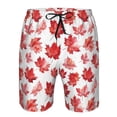 thumbnail image 3 of Fotbe Realistic Maple Leaf Trajes de Baño Estampados para Hombre, Shorts de Verano de Secado Rápido, Ropa de Playa, Bañadores-X-Large, 3 of 6
