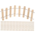 thumbnail image 4 of WEUVEB 12Pcs Fence Decoration Iron Synthetic Material Square for Mini House Diy Projects, 4 of 8