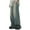 Blue, variant on Wyobmus Baggy Jeans for Men And Women Y2K Hip Hop Skateboard Pants Wide Leg Loose Fit Denim Jeans for Streetwear Blue