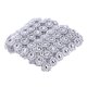 thumbnail image 5 of Botones 1 yarda 6 rollo plata Kuymtek Rhinestone boda diamante malla decoración centro de mesa multicolor Única para Unisex, 5 of 7