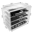 thumbnail image 3 of Sorbus Acrylic Cosmetics and Makeup Storage and Display Case Set (4 Pieces), 3 of 8