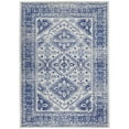 thumbnail image 3 of Nourison Whimsicle Rustic Farmhouse Ivory Navy 5' x 7' Area Rug, (5' x 7'), 3 of 9
