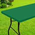 thumbnail image 1 of Mantel Smiry, impermeable, elástico, ajustado, 8 pies, mesa Hunter Green, 1 of 9