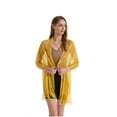 thumbnail image 4 of Tweang Women Shawls dressy shawls for weddings Women Evening Dresses Scarf Formal Shawl Wraps for Women Dressy Wedding Wedding Party Formal Shoulder Wrap shrugs for evening dresses Yellow One Size, 4 of 5