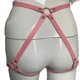 thumbnail image 3 of Lencería sexy para mujer Arnés corporal Cinturón con aros de cuero Go Black Butterfly Talla única, 3 of 5