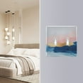 thumbnail image 4 of Yayeee Toggle Light Switch Wall Plate 2-Gang 4.56"x4.48" Decorative Outlet Cover, Abstract Painting, 4 of 7