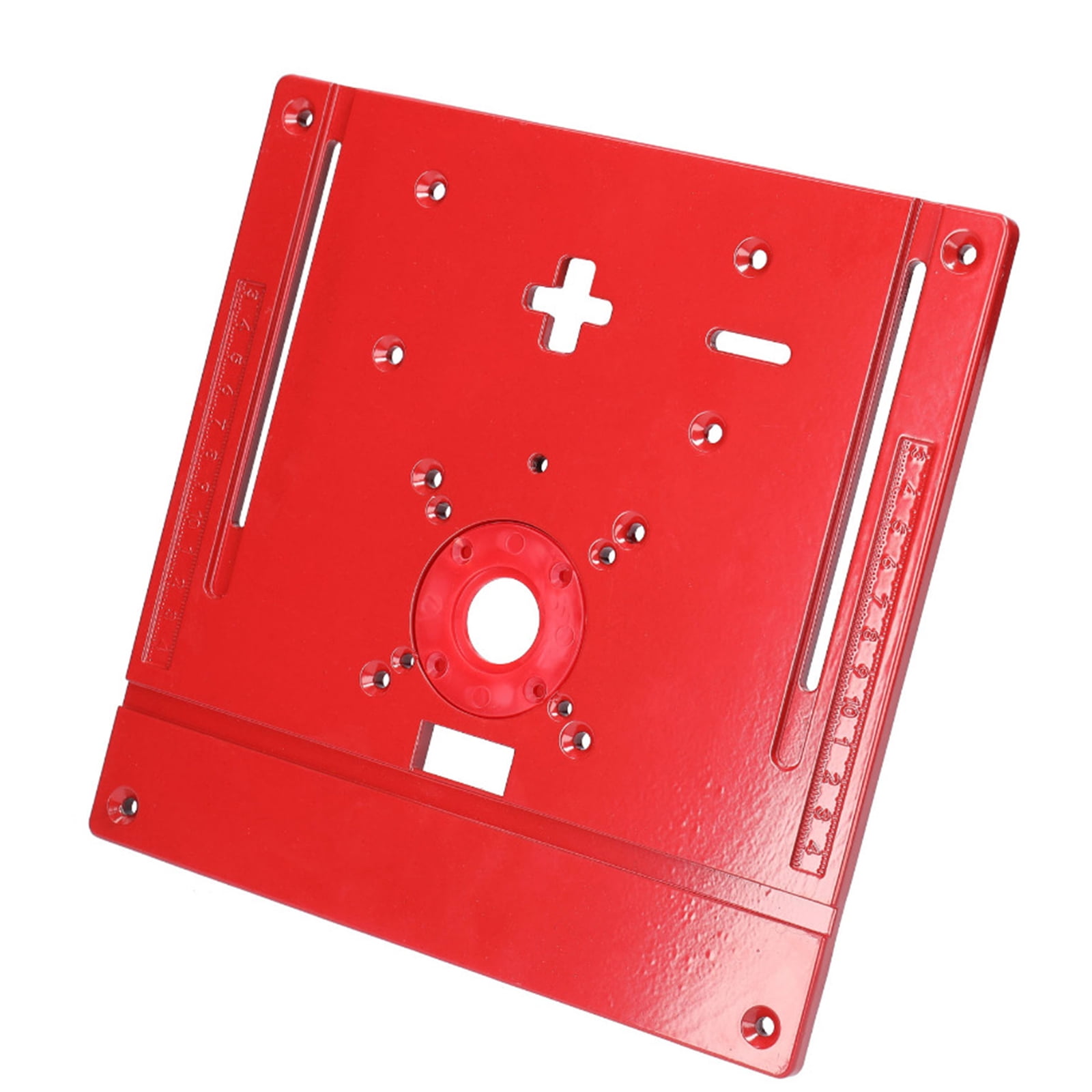 lanema Woodworking Electric Trimming Machine Router Table Insert Plate for w/ Rings Jig