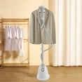 thumbnail image 3 of 1350W White Professional Standing Garment Steamer w/Ironing Board&Garment Hanger, 3 of 14
