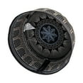 thumbnail image 3 of Sombrero Kufi Musulmán Islámico Magideal Gorro De Calavera Turco Namaz Negro, 3 of 6