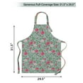 thumbnail image 3 of Vargottam Kitchen Apron with Adjustable Strap & 2 Front Pockets- 100% Cotton Twill Apron for Cooking, BBQ, Gardening & Craft, 3 of 7