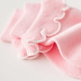 thumbnail image 5 of 3 Pack Baby Girls Socks Ruffle Ripple Edge Turn Cuff Ankle Socks Toddlers Infants, 5 of 7