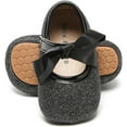 thumbnail image 2 of Soft Sole Leather Baby Shoes - Infant Baby Walking Shoes Moccasinss Rubber Sole Crib Shoes, 2 of 6