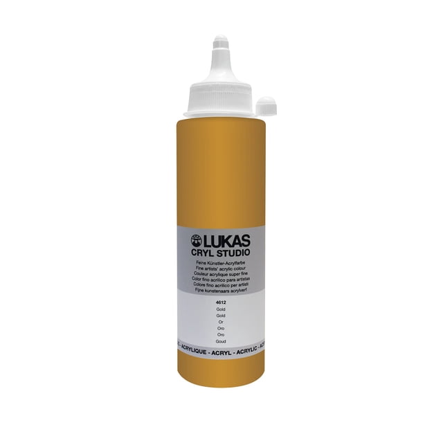 Pintura acrílica Lukas CRYL Studio Oro 250 ml